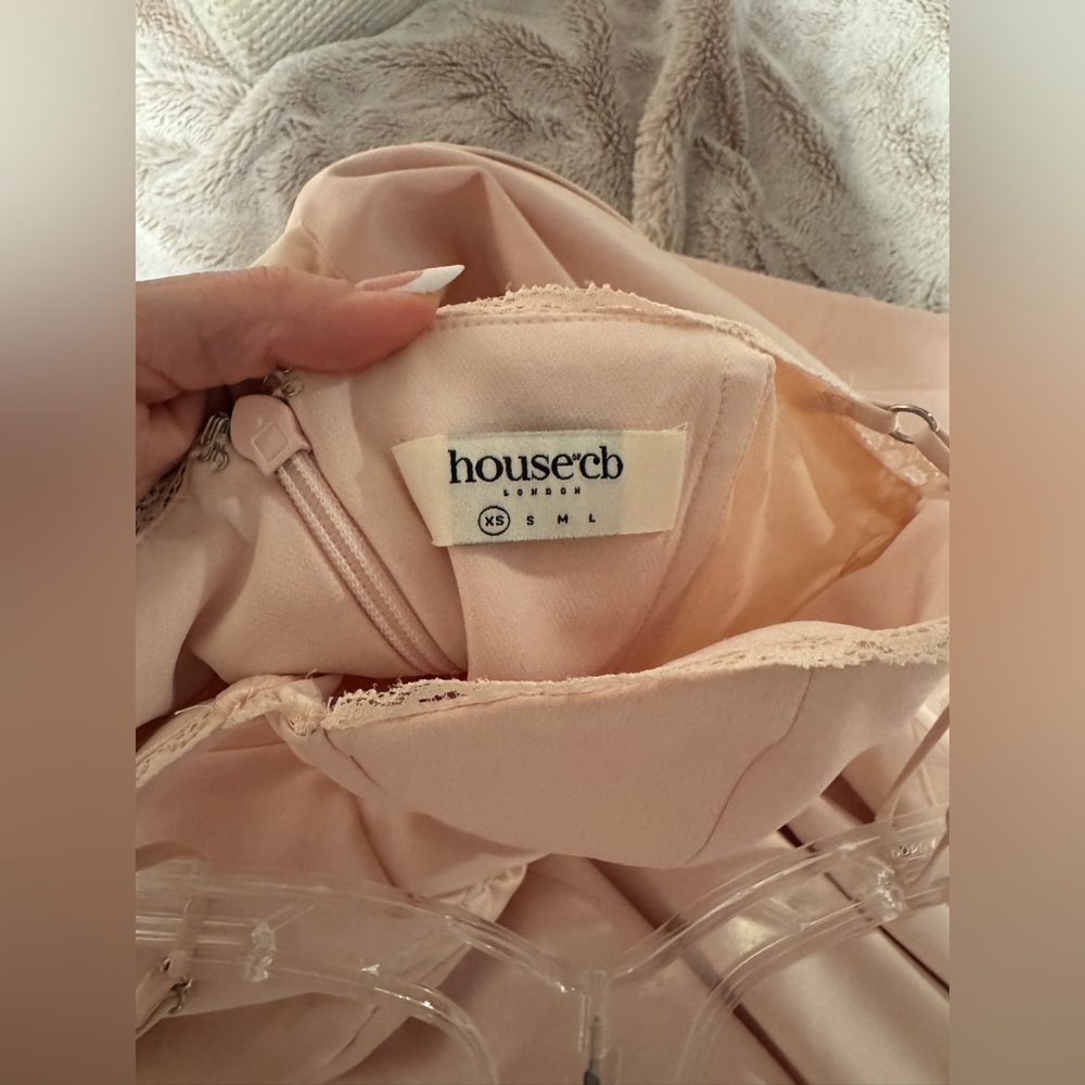 House of CB MADEMOISELLE BALLERINA PINK MIDI DRESS - Picture 8 of 9